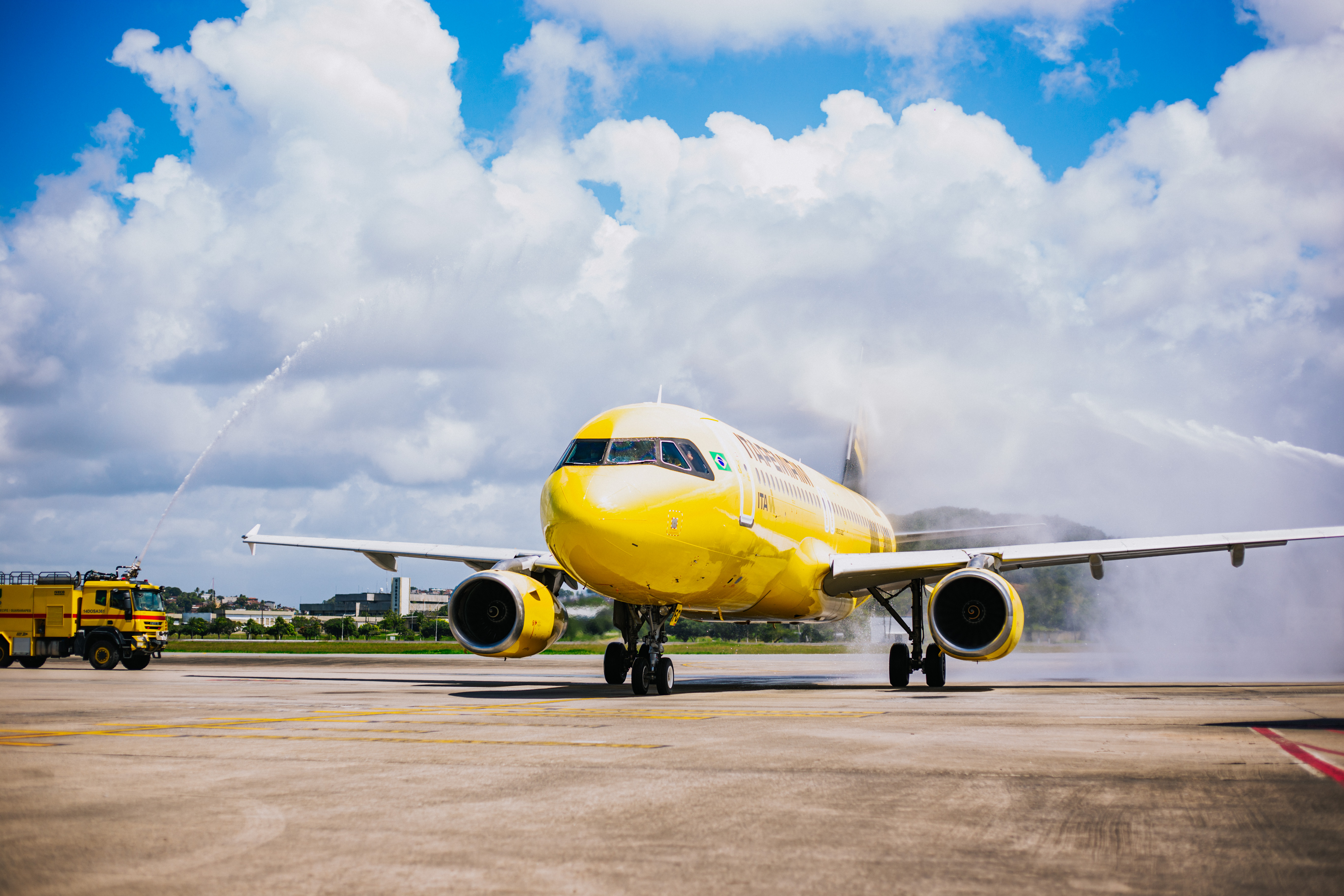 ITA Transportes Aéreos começou a operar no Aeroporto Internacional do Recife Guararapes - Gilberto Freyre neste domingo (1)./Dondinho/Secretaria de Turismo e Lazer do Recife ITA Transportes Aéreos começou a operar no Aeroporto Internacional do Recife Guararapes - Gilberto Freyre neste domingo (1)./Dondinho/Secretaria de Turismo e Lazer do Recife