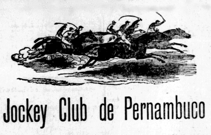 Ilustração do Jockey Club de Pernambuco no Jornal do Recife em 1912