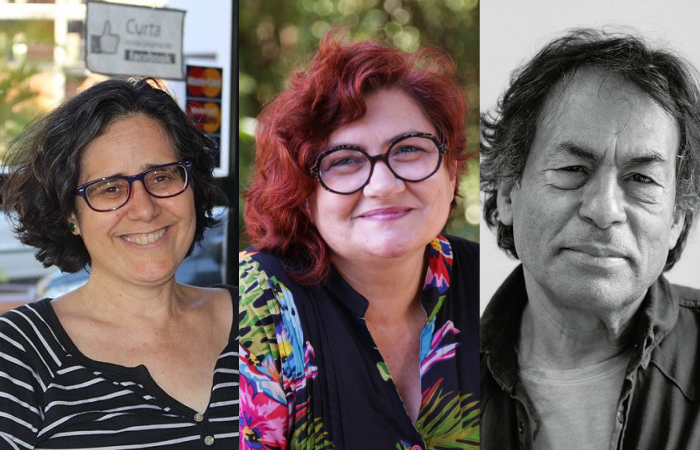 Simone Brantes, Cida Pedrosa e Ailton Krenak são alguns nomes da programação online da Bienal/Neto Gonçalves/Divulgação Simone Brantes, Cida Pedrosa e Ailton Krenak são alguns nomes da programação online da Bienal/Neto Gonçalves/Divulgação