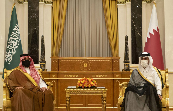 /HO / Qatar News Agency / AFP /HO / Qatar News Agency / AFP
