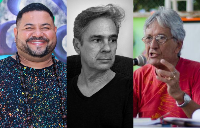 Everson Melquíades, Fernando Azevedo e Marcelo Mário de Melo/Foto: Divulgação Everson Melquíades, Fernando Azevedo e Marcelo Mário de Melo/Foto: Divulgação