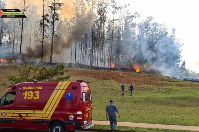 /Foto: Corpo de Bombeiros/Reprodução /Foto: Corpo de Bombeiros/Reprodução