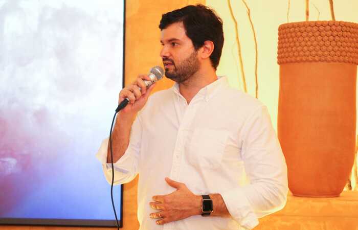/Tiago Carneiro, presidente da Associação Comercial de Pernambuco (ACP), que liderou o debate. (Foto: divulgação)