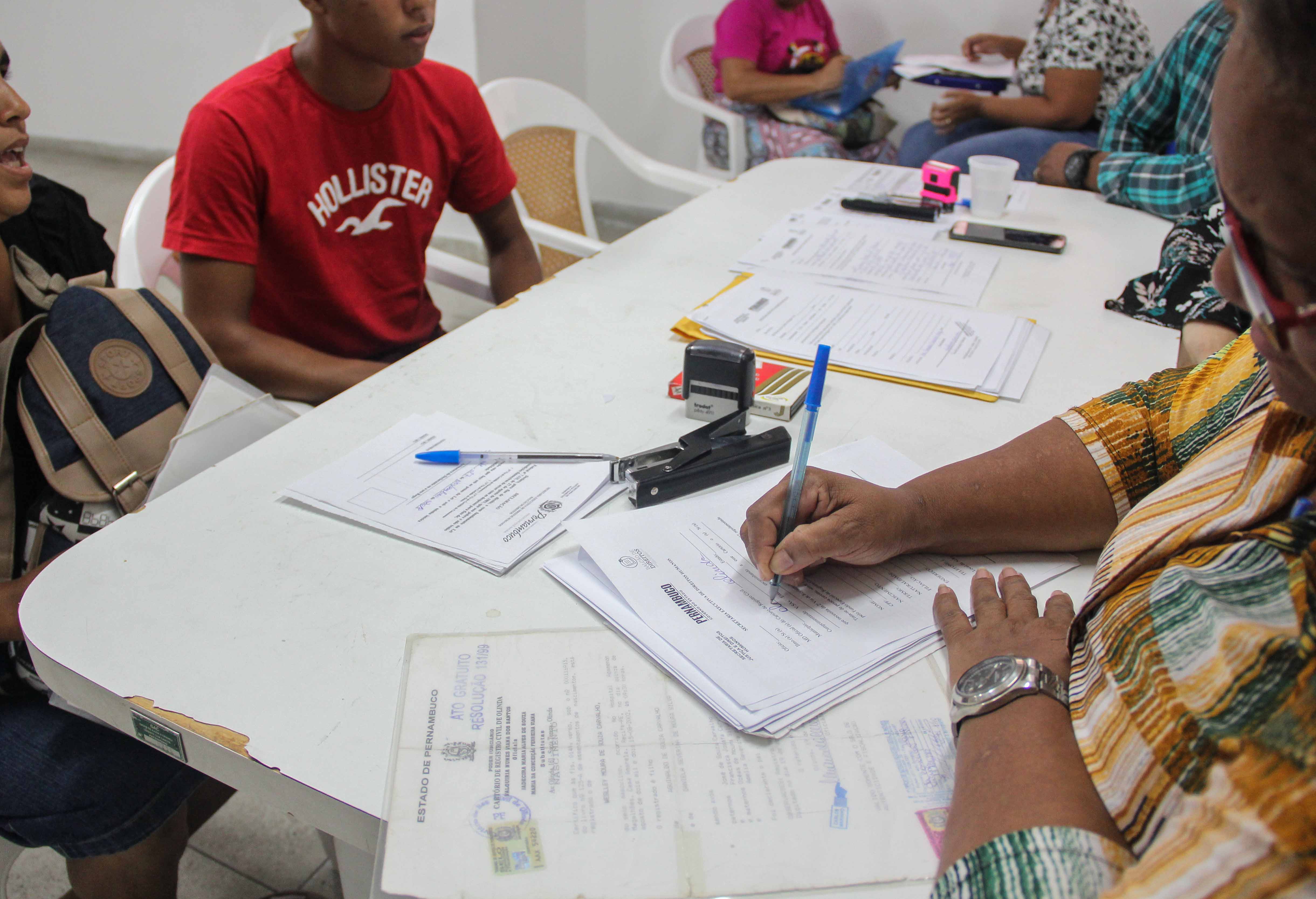 Atendimentos para a emissão gratuita de segundas vias de registros serão realizados de quinta-feira (23) ao sábado (25)./Ray Evllyn/SJDH Atendimentos para a emissão gratuita de segundas vias de registros serão realizados de quinta-feira (23) ao sábado (25)./Ray Evllyn/SJDH
