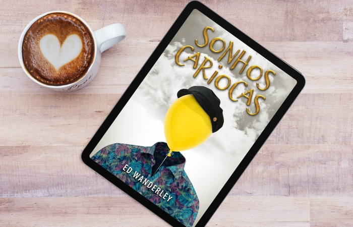 Capa do e-book Sonhos Cariocas, já em pré-venda na Amazon