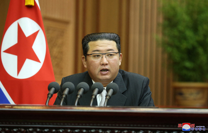 /Foto: STR/KCNA via KNS/AFP /Foto: STR/KCNA via KNS/AFP