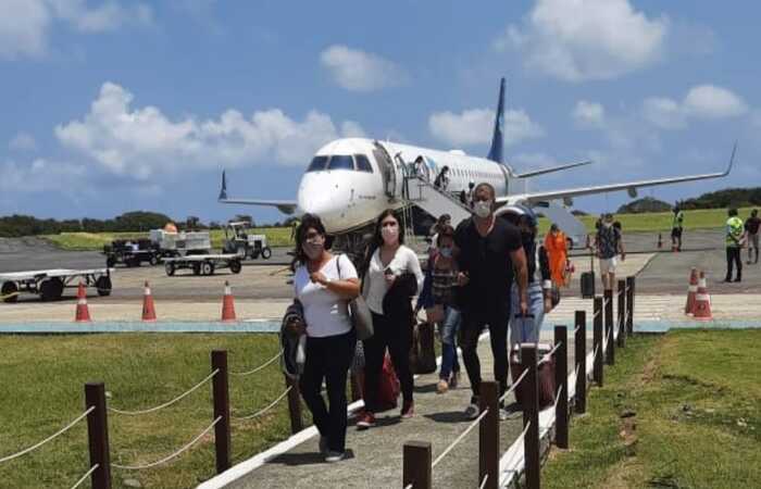 /Turistas e moradores precisarão apresentar comprovação digital de duas doses contra o coronavírus. Foto: Adm. Fernando de Noronha/Divulgação /Turistas e moradores precisarão apresentar comprovação digital de duas doses contra o coronavírus. Foto: Adm. Fernando de Noronha/Divulgação