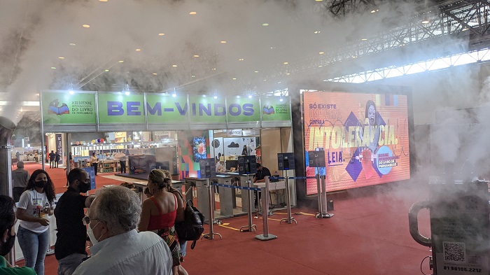 Procedimentos de sanitização realizados são realizados no evento