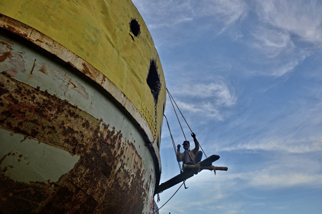 Foto ilustrativa de embarcação/Foto: Munir Uz zaman / AFP Foto ilustrativa de embarcação/Foto: Munir Uz zaman / AFP