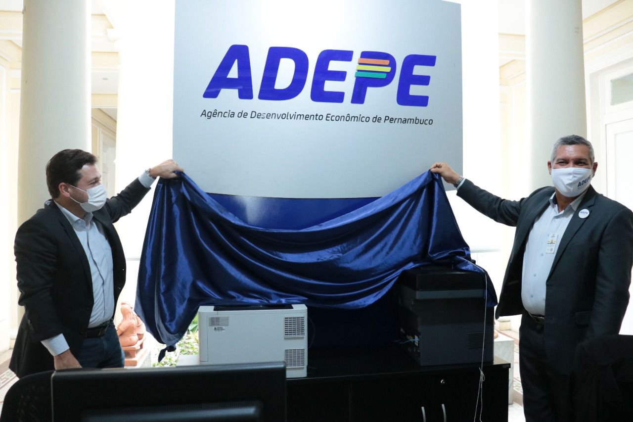 O evento de reposicionamento contou com a presença do secretário estadual de Desenvolvimento Econômico, Geraldo Júlio, e do presidente da Adepe, Roberto Abreu e Lima./Foto: Antônio Holanda/Adepe O evento de reposicionamento contou com a presença do secretário estadual de Desenvolvimento Econômico, Geraldo Júlio, e do presidente da Adepe, Roberto Abreu e Lima./Foto: Antônio Holanda/Adepe