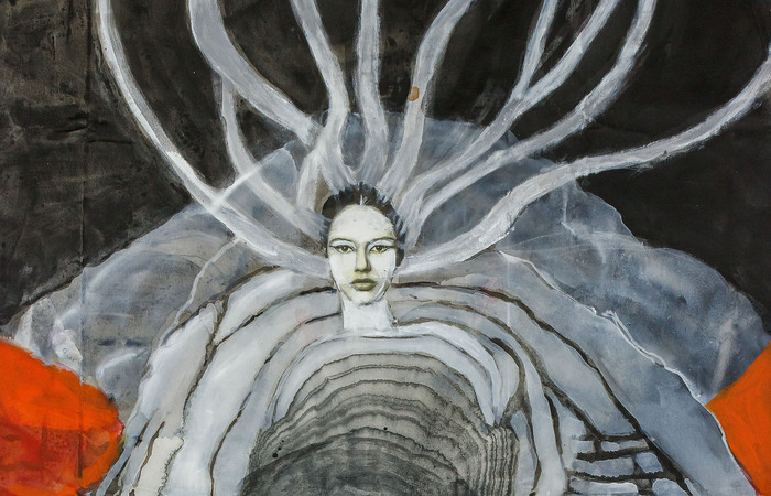 A exposição reúne 55 obras de diferentes períodos da pintora paraibana/Foto: Alice Vinagre