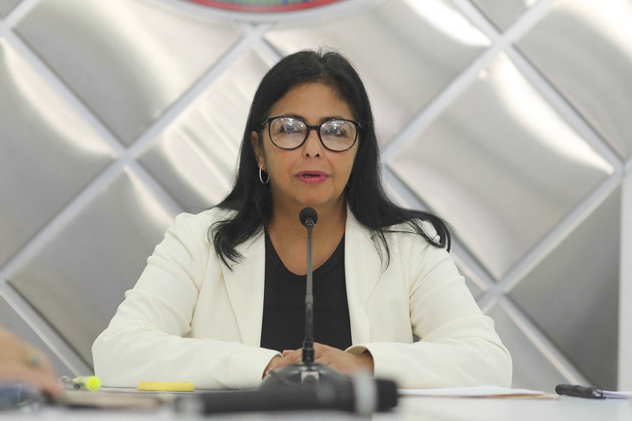 Vice-presidente da Venezuela, Delcy Rodriguez/Foto: Venezuelan Presidency / AFP Vice-presidente da Venezuela, Delcy Rodriguez/Foto: Venezuelan Presidency / AFP