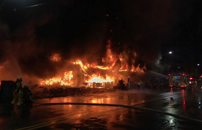 /Foto: Handout / Kaohsiung Fire Department / AFP /Foto: Handout / Kaohsiung Fire Department / AFP