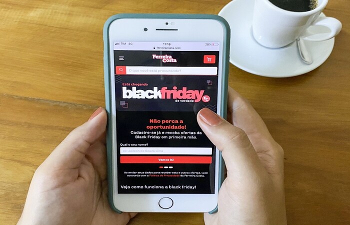 Descontos estarão nas plataformas online e também nas lojas físicas./Foto: Ferreira Costa/Divulgação