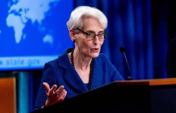 Wendy Sherman, a subsecretária de Estado dos Estados Unidos, se reuniu com o chanceler uruguaio, Francisco Bustillo/Foto: ANDREW HARNIK