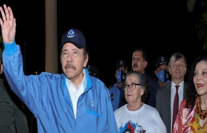 /CESAR PEREZ / NICARAGUAN PRESIDENCY / AFP /CESAR PEREZ / NICARAGUAN PRESIDENCY / AFP