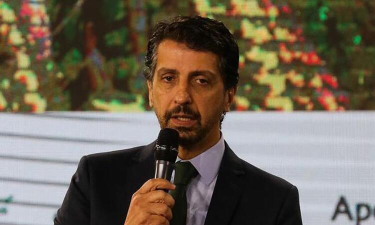 Declaração do ministro Joaquim Leite foi feita em discurso na COP26, em Glasgow na Escócia/Antonio Cruz/Agência Brasil Declaração do ministro Joaquim Leite foi feita em discurso na COP26, em Glasgow na Escócia/Antonio Cruz/Agência Brasil