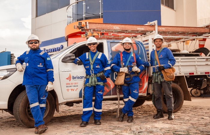 O processo seletivo da Telecom, que já possui mais de 7.500 funcionários, será realizado online/Brisanet/Divulgação O processo seletivo da Telecom, que já possui mais de 7.500 funcionários, será realizado online/Brisanet/Divulgação