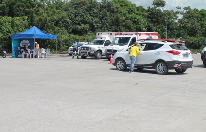/Ação da Rota do Atlântico, denominada Cidadania na Pista, vai atender a 300 motoristas com informações sobre saúde e segurança viária. Foto: Divulgação