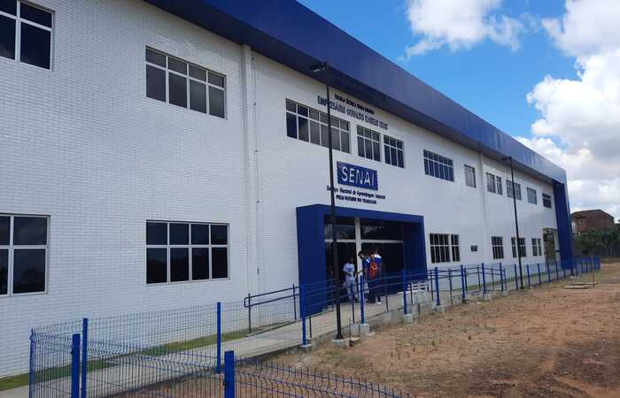 A nova unidade é considerada a escola técnica mais moderna da instituição no estado/Divulgação/SENAI A nova unidade é considerada a escola técnica mais moderna da instituição no estado/Divulgação/SENAI