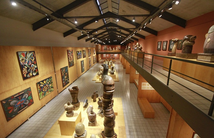 A exposição 'Devolver a terra à pedra que era' está aberta para visitação/Rômulo Chico/Esp.DP A exposição 'Devolver a terra à pedra que era' está aberta para visitação/Rômulo Chico/Esp.DP