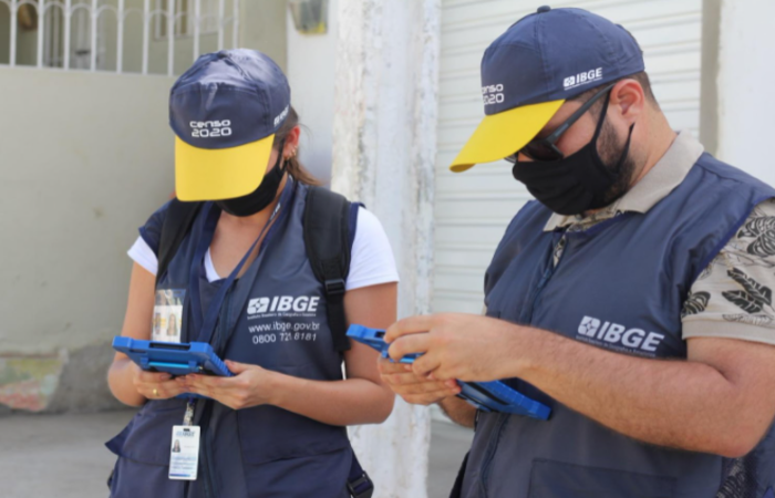 Processo seletivo simplificado do IBGE oferece 7.961 vagas para recenseador/Divulgação IBGE/Prefeitura de Aliança