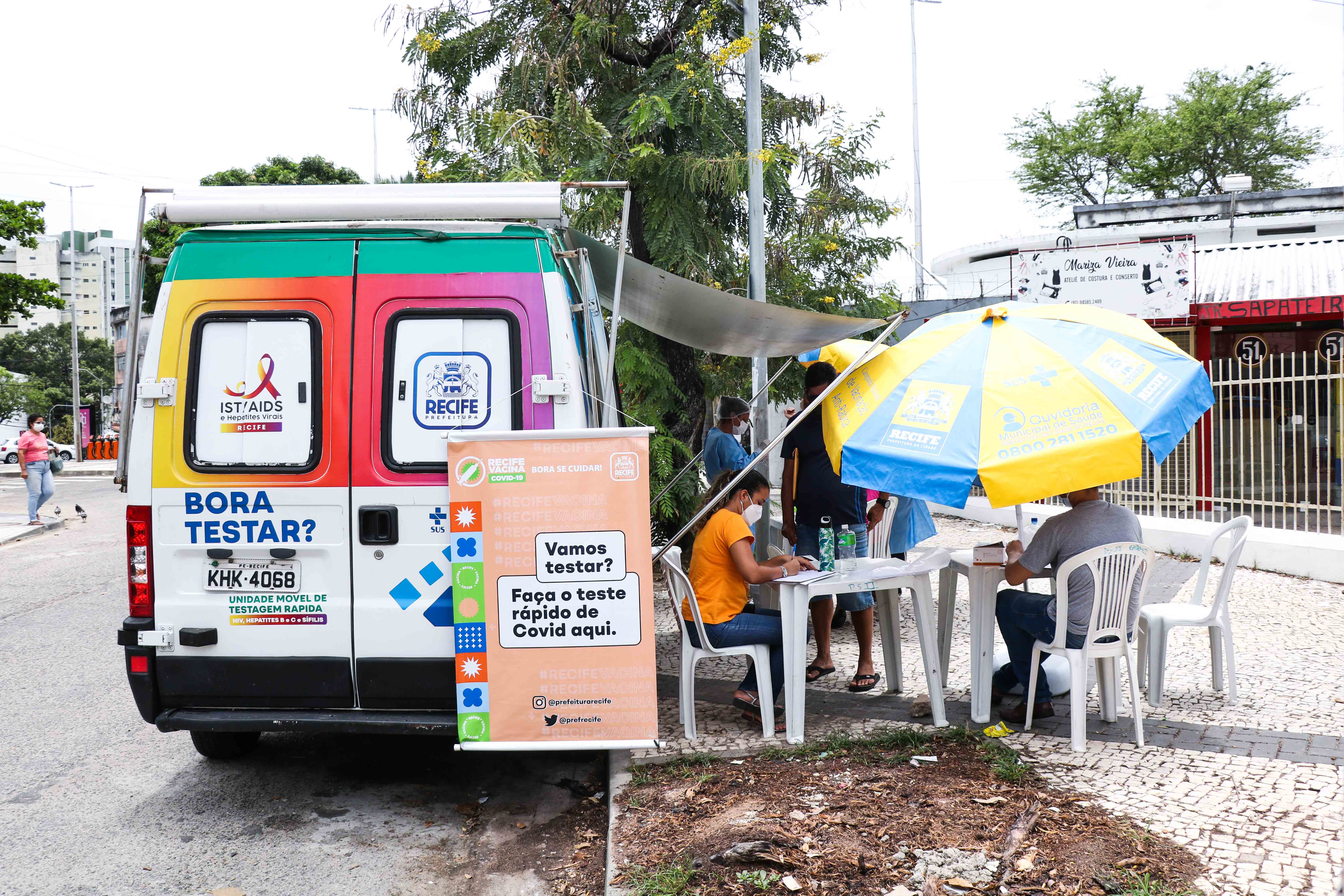 Até agora, 26.185 testes foram aplicados em 73 localidades, com índice de positividade de 5,7% do total de pessoas examinadas./IKAMAHÃ / SECRETARIA DE SAÚDE DO RECIFE