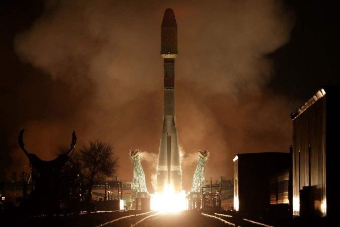 /Foto: IVAN TIM / Russian Space Agency Roscosmos / AFP /Foto: IVAN TIM / Russian Space Agency Roscosmos / AFP