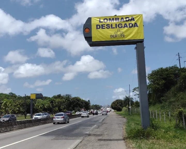 DER desligará equipamentos durante o feriado de Ano Novo./DER-PE/Divulgação