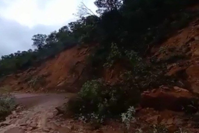 /Cerca de mil famílias estão isoladas na região devido as fortes chuvas que atingem o nordeste de Goiás. Foto: Arquivo pessoal