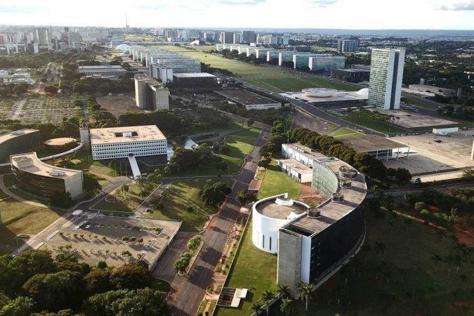 /crédito: Breno Fortes/CB/D.A. Press. Brasil. Foto aérea feita de drone da Esplanada dos Ministérios, Supremo Tribunal Superior Federal - STF, Tribunal de Contas da União TCU, Congresso Nacional. /crédito: Breno Fortes/CB/D.A. Press. Brasil. Foto aérea feita de drone da Esplanada dos Ministérios, Supremo Tribunal Superior Federal - STF, Tribunal de Contas da União TCU, Congresso Nacional.