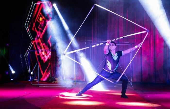 /Ainda não há previsão de encerramento da temporada de apresentações. Foto: Divulgação / Circo Mundo Mágico.