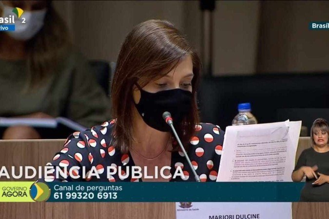 /crédito: Youtube/ Ministério da Saúde/ reprodução /crédito: Youtube/ Ministério da Saúde/ reprodução