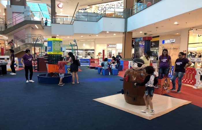 /Exposição Brinquedoteka ocupa Praça de Eventos do mall, de 7 de janeiro a 6 de fevereiro. Foto: Divulgação.
