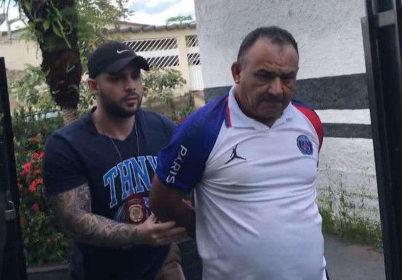 Darinho foi preso por suspeita de estupro em série de crianças em Goiânia nessa segunda-feira (10)/Foto: Polícia Civil/Divulgação Darinho foi preso por suspeita de estupro em série de crianças em Goiânia nessa segunda-feira (10)/Foto: Polícia Civil/Divulgação