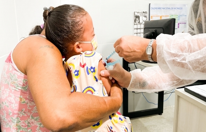 /As crianças serão vacinadas em locais específicos, de acordo com a faixa etária. Foto: Richardson Martins/Sesau. /As crianças serão vacinadas em locais específicos, de acordo com a faixa etária. Foto: Richardson Martins/Sesau.