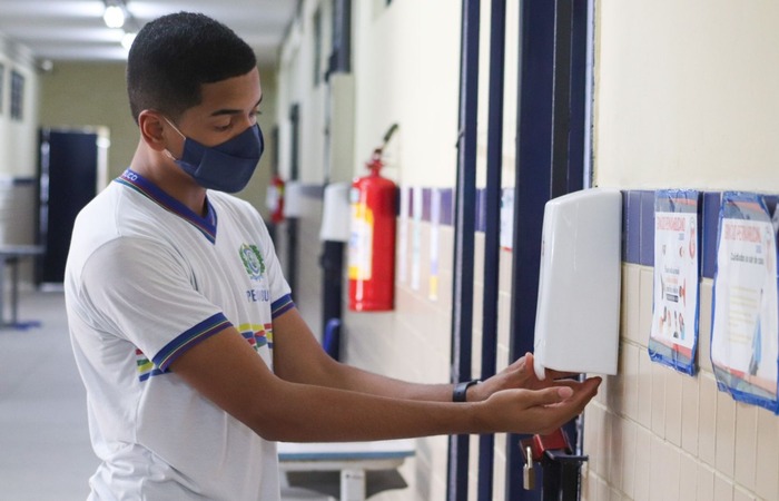 Segundo a SEE, dados obtidos através do projeto IMEI irão contribuir na evolução e melhorias do modelo utilizado pela Rede Estadual de Ensino./Kleyvson Santos/SEE Segundo a SEE, dados obtidos através do projeto IMEI irão contribuir na evolução e melhorias do modelo utilizado pela Rede Estadual de Ensino./Kleyvson Santos/SEE