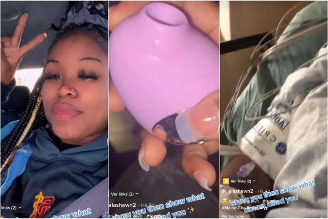 /O relato foi compartilhado por ela no aplicativo TikTok e viralizou: são mais de 450 mil curtidas nos três vídeos em que ela fala sobre a situação. Foto: TikTok/Reprodução /O relato foi compartilhado por ela no aplicativo TikTok e viralizou: são mais de 450 mil curtidas nos três vídeos em que ela fala sobre a situação. Foto: TikTok/Reprodução