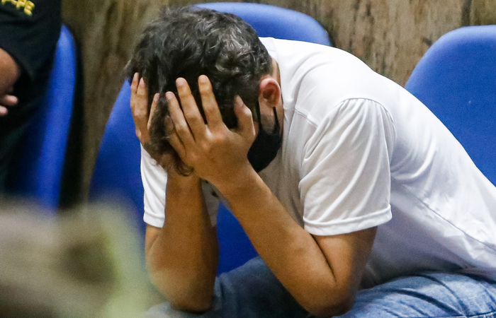 /Primeiro dia do julgamento de João Victor Ribeiro de Oliveira, réu por vitimar três pessoas e deixar outras duas feridas após dirigir alcoolizado e provocar uma batida entre dois carros no cruzamento da Avenida Rosa e Silva com a Cônego Barata, no bairro da Tamarineira, na Zona Norte do Recife. Foto: Rafael Vieira/Esp.DP /Primeiro dia do julgamento de João Victor Ribeiro de Oliveira, réu por vitimar três pessoas e deixar outras duas feridas após dirigir alcoolizado e provocar uma batida entre dois carros no cruzamento da Avenida Rosa e Silva com a Cônego Barata, no bairro da Tamarineira, na Zona Norte do Recife. Foto: Rafael Vieira/Esp.DP