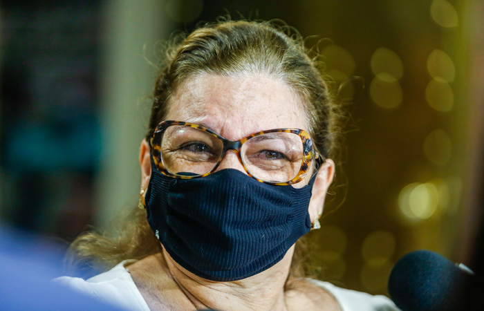 /"O crime de trânsito existiu, mas não é homicídio doloso, ele não tinha intenção de matar ninguém. Ele jamais, em sã consciência, faria isso", declarou Ana Patrícia Ribeiro. Foto: Rafael Vieira/Esp.DP /"O crime de trânsito existiu, mas não é homicídio doloso, ele não tinha intenção de matar ninguém. Ele jamais, em sã consciência, faria isso", declarou Ana Patrícia Ribeiro. Foto: Rafael Vieira/Esp.DP
