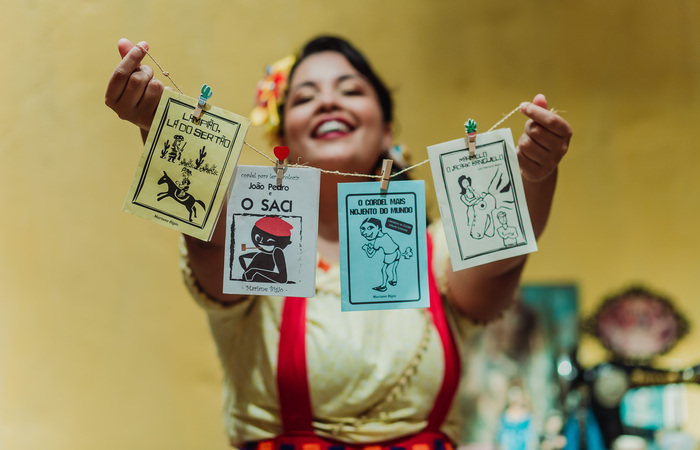 /A mostra &eacute; uma realiza&ccedil;&atilde;o da Associa&ccedil;&atilde;o Sociocultural Bondosa Terra e da Companhia Editora de Pernambuco, com apoio da Prefeitura Municipal de Amaraji, atrav&eacute;s das Secretarias de Cultura, Turismo e Juventude e de Educac%u0327a%u0303o. Foto: Divulga&ccedil;&atilde;o.