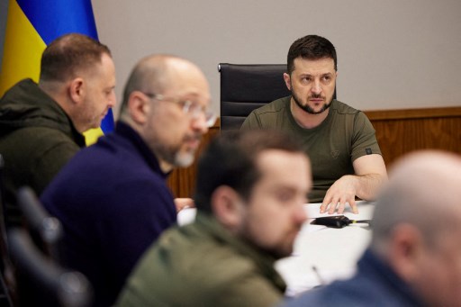 /Foto: STR / UKRAINIAN PRESIDENTIAL PRESS SERVICE / AFP /Foto: STR / UKRAINIAN PRESIDENTIAL PRESS SERVICE / AFP