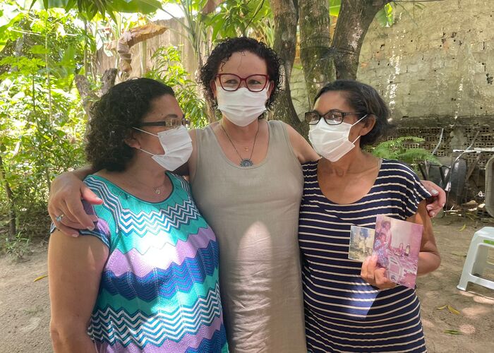 /Marinita (centro) poderá reconstruir sua relação com Maria Mirtes (E) e Madalena (D). Foto: Divulgação /Marinita (centro) poderá reconstruir sua relação com Maria Mirtes (E) e Madalena (D). Foto: Divulgação