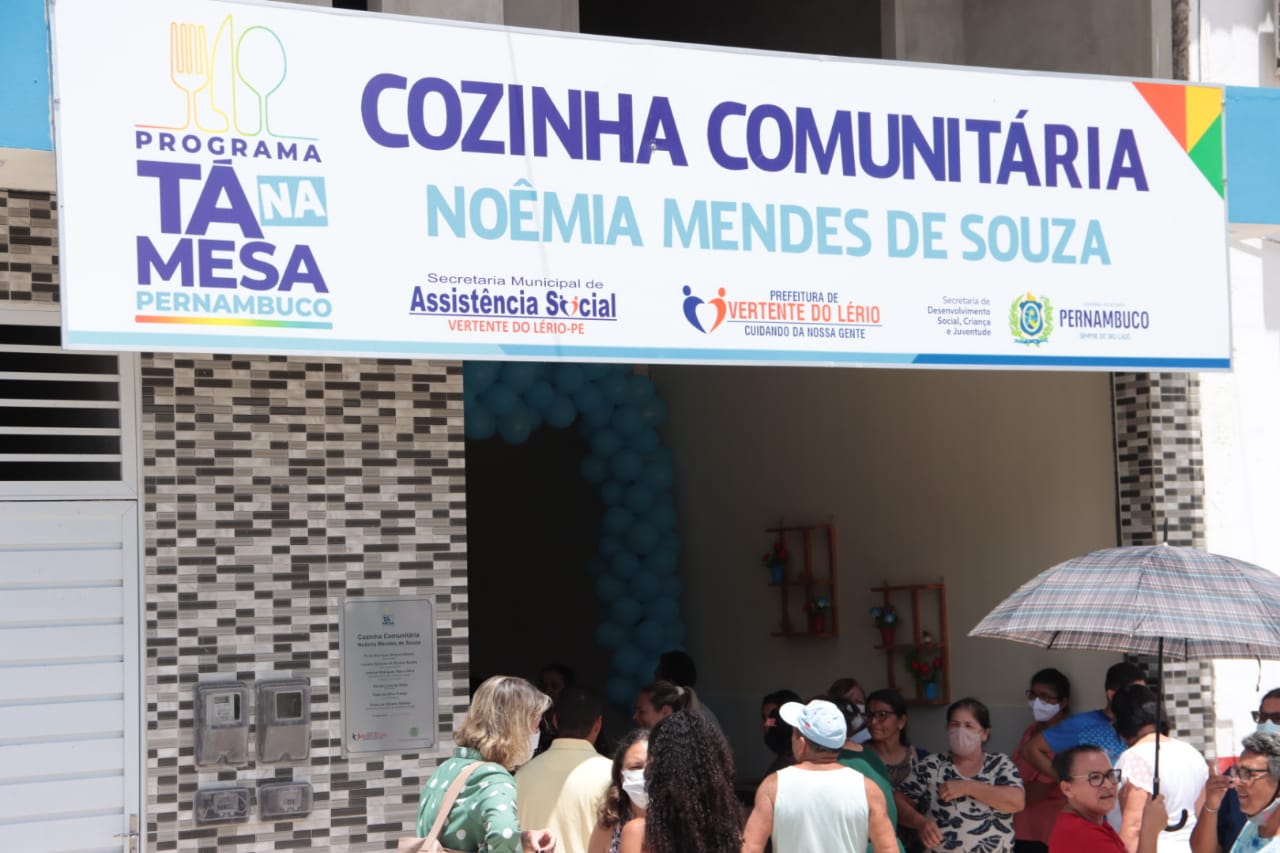 O equipamento, localizado na cidade de Vertente do Lério, foi inaugurado ontem, terá capacidade para produzir 200 refeições diárias./Imprensa SDSCJ/Divulgação O equipamento, localizado na cidade de Vertente do Lério, foi inaugurado ontem, terá capacidade para produzir 200 refeições diárias./Imprensa SDSCJ/Divulgação