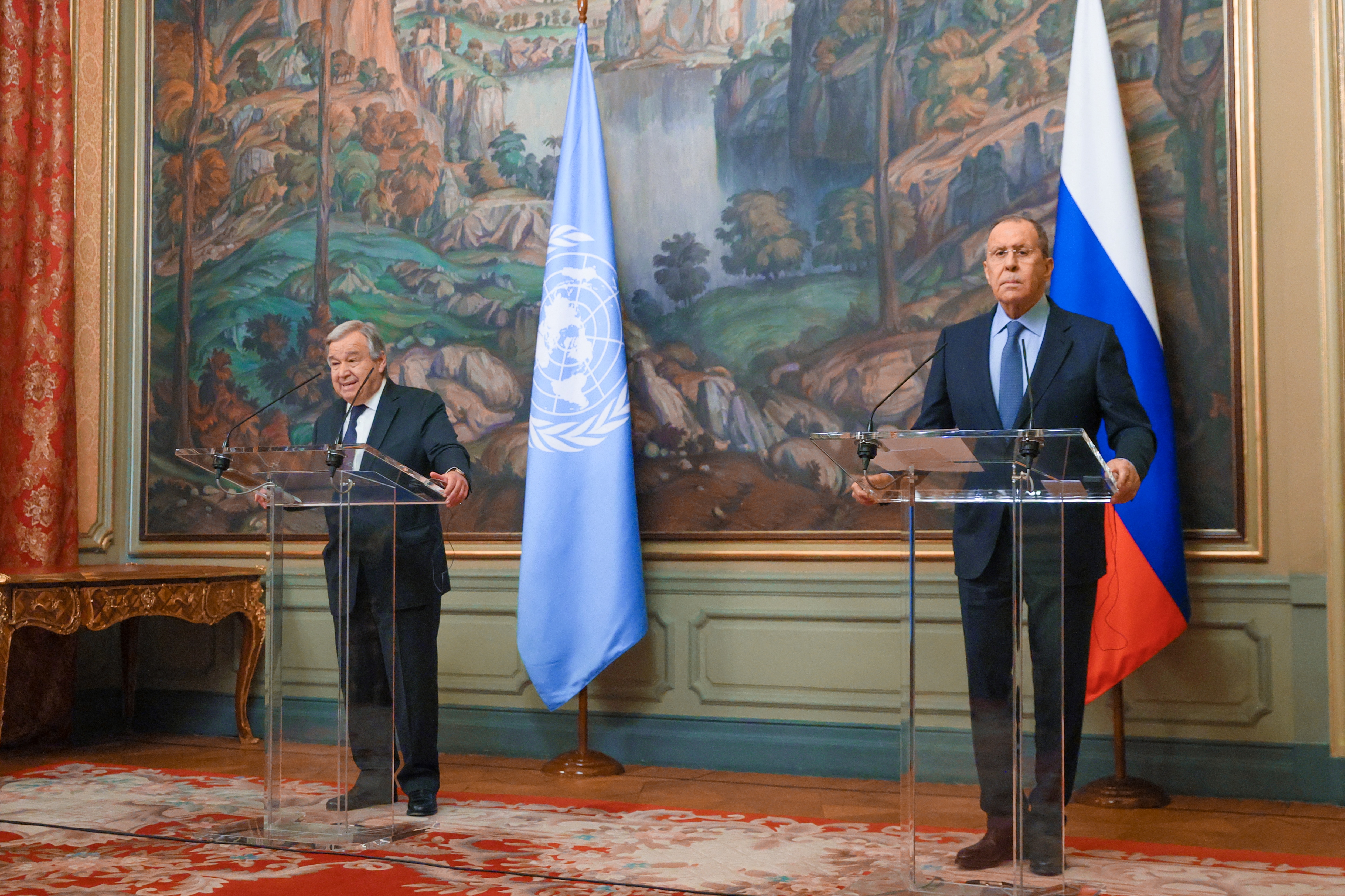 /Foto: AFP PHOTO / Russian Foreign Ministry / handout /Foto: AFP PHOTO / Russian Foreign Ministry / handout