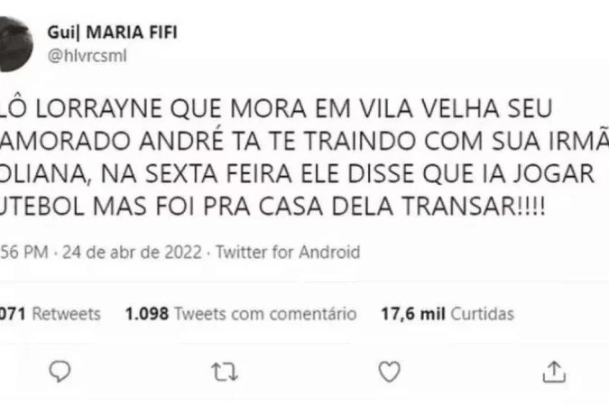 /Foto: Reprodução Twitter