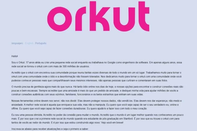 /Foto: Reprodu&ccedil;&atilde;o/orkut.com