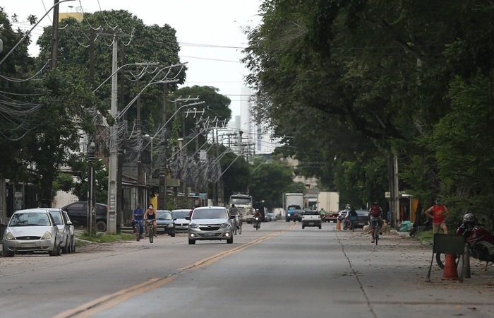 Ação ocorre na Praça do Rosário, na Rua Francisco Lacerda, próximo à Matriz da Várzea./Leandro de Santana/Arquivo DP Ação ocorre na Praça do Rosário, na Rua Francisco Lacerda, próximo à Matriz da Várzea./Leandro de Santana/Arquivo DP