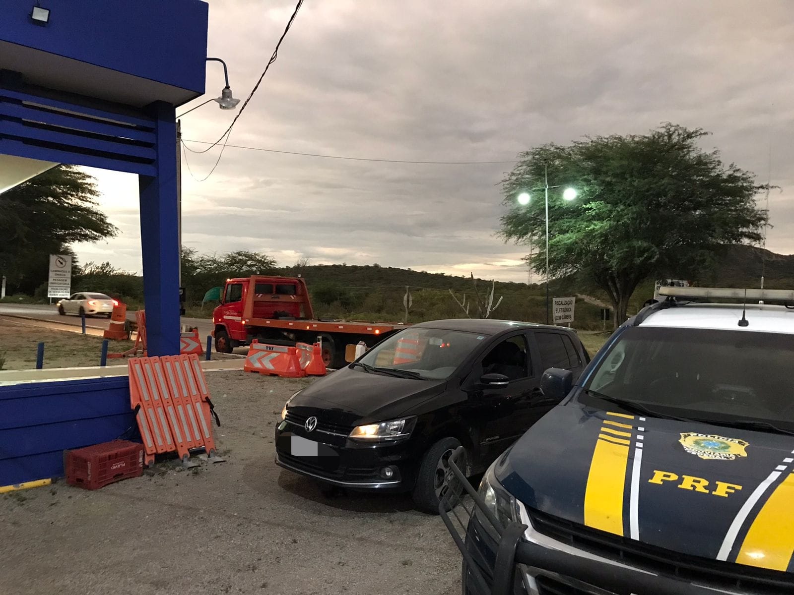 Motorista teria pego veículo emprestado em Venturosa./PRF/Divulgação Motorista teria pego veículo emprestado em Venturosa./PRF/Divulgação
