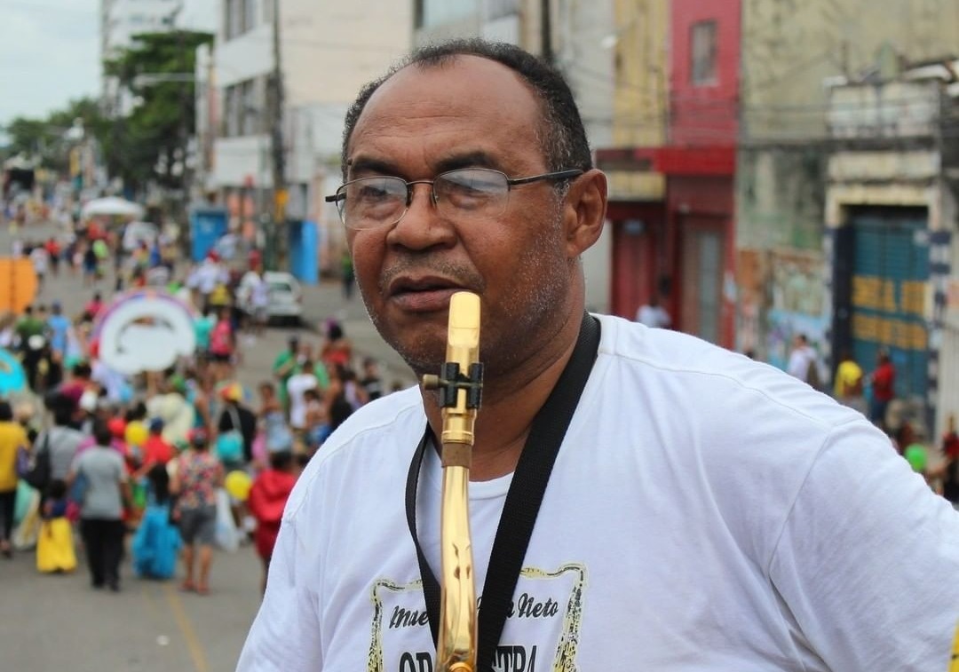 Maestro Lima Neto, também fundou há 30 anos a Orquestra Metais. O Galo da Madrugada batizou como Escola de Música Maestro Lima Neto o nome do espaço./Galo da Madrugada/Instagram/Reprodução Maestro Lima Neto, também fundou há 30 anos a Orquestra Metais. O Galo da Madrugada batizou como Escola de Música Maestro Lima Neto o nome do espaço./Galo da Madrugada/Instagram/Reprodução